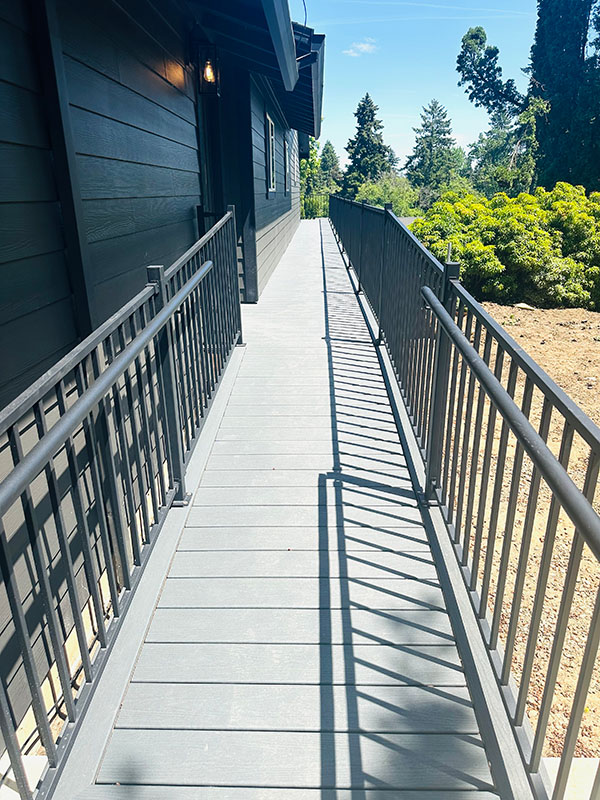 Blessed Crossings Back Deck