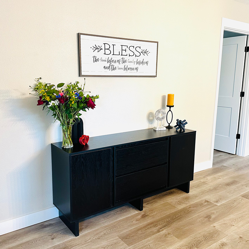Blessed Crossings Adult Care Home Dining Wall